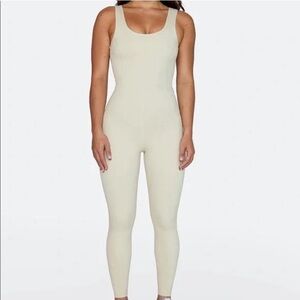 Set Active Sportbody Jumpsuit Oat Milk
